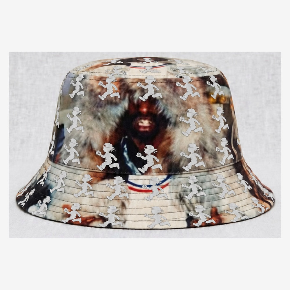 Haw Eleven White All Over Character Bucket design concept