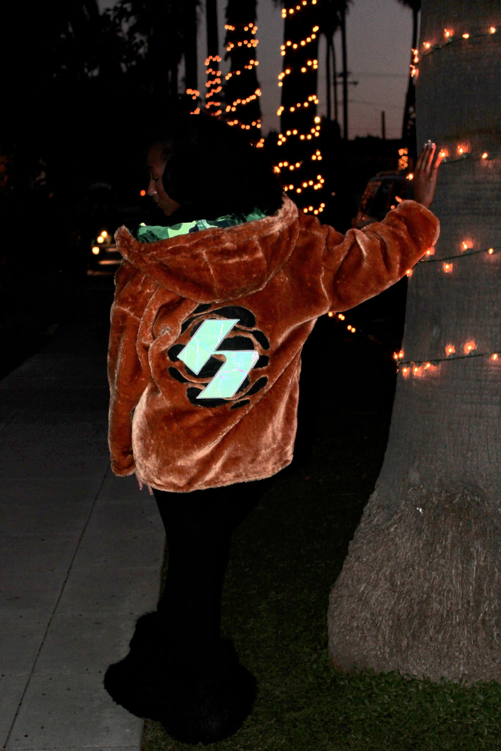 Camo-Fur Reversible Jacket