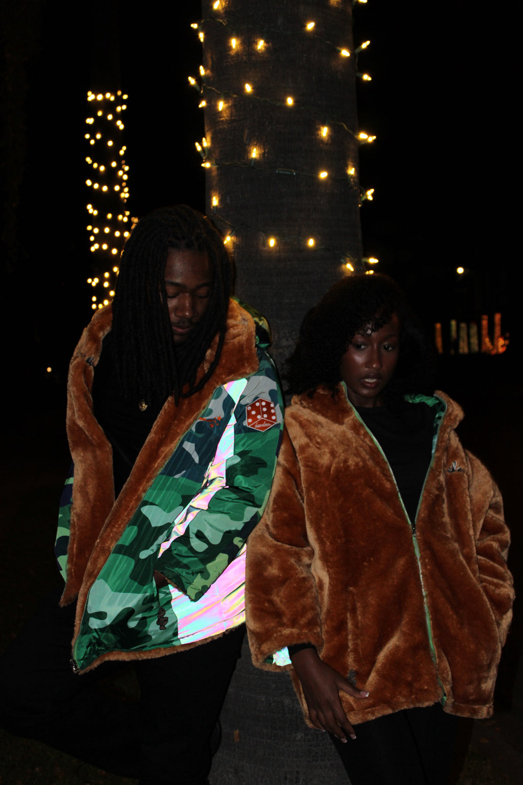 Camo-Fur Reversible Jacket