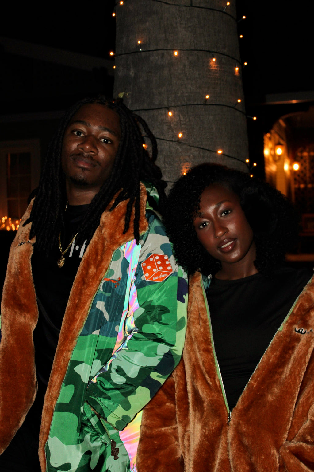 Camo-Fur Reversible Jacket