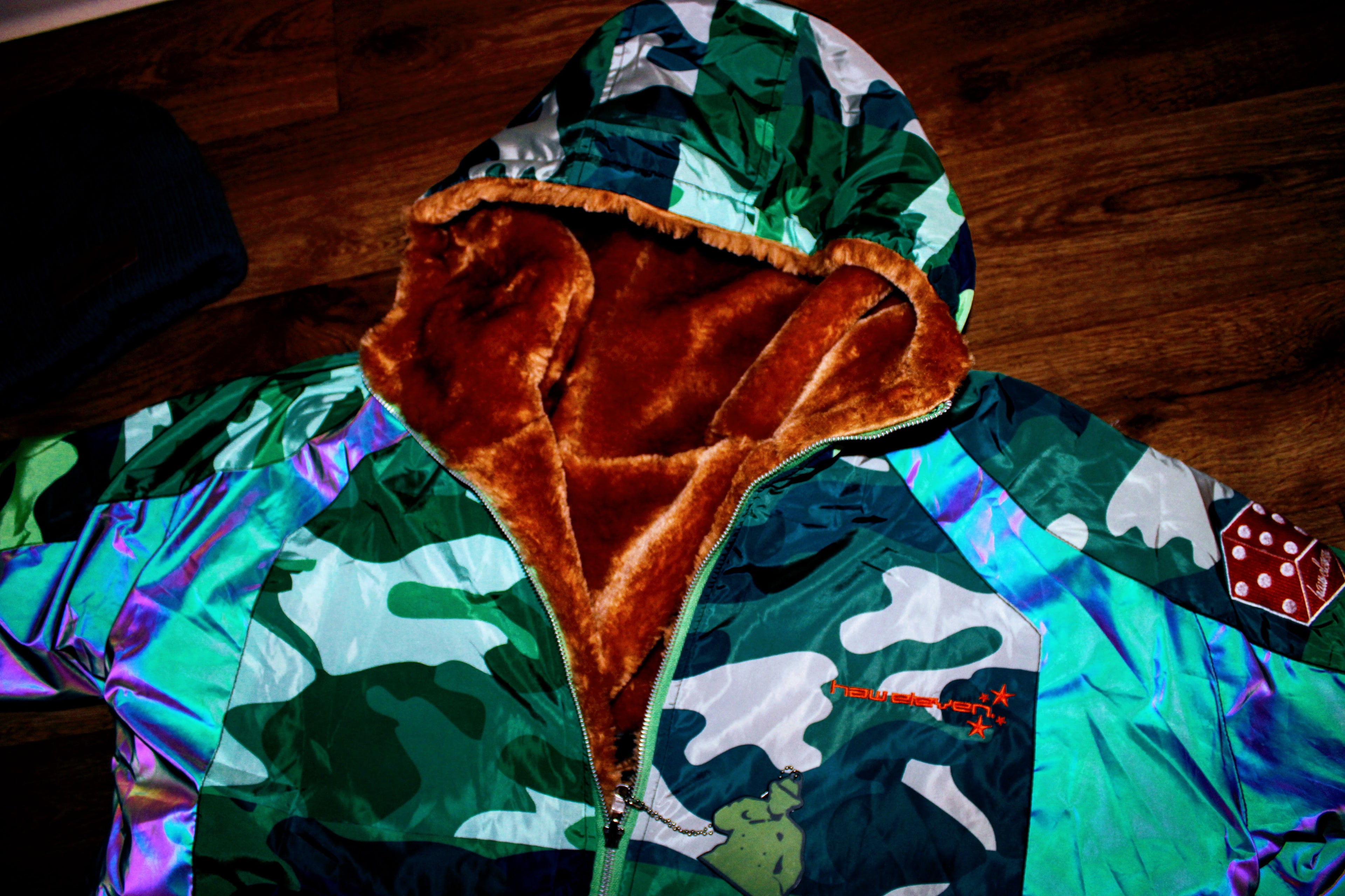 Camo-Fur Reversible Jacket
