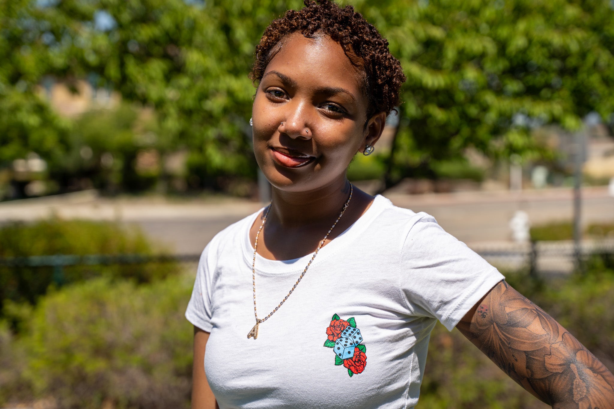 Woman Rose T-Shirt