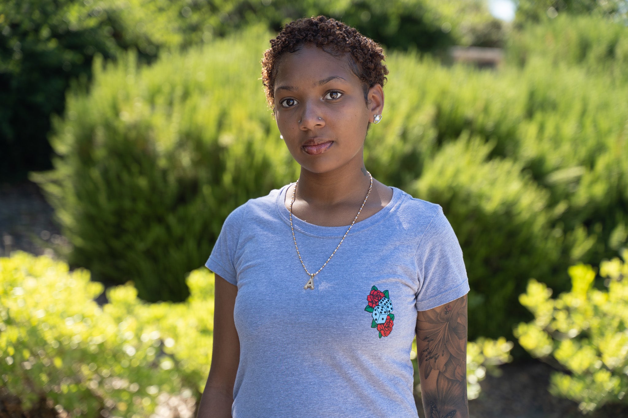 Woman Rose T-Shirt
