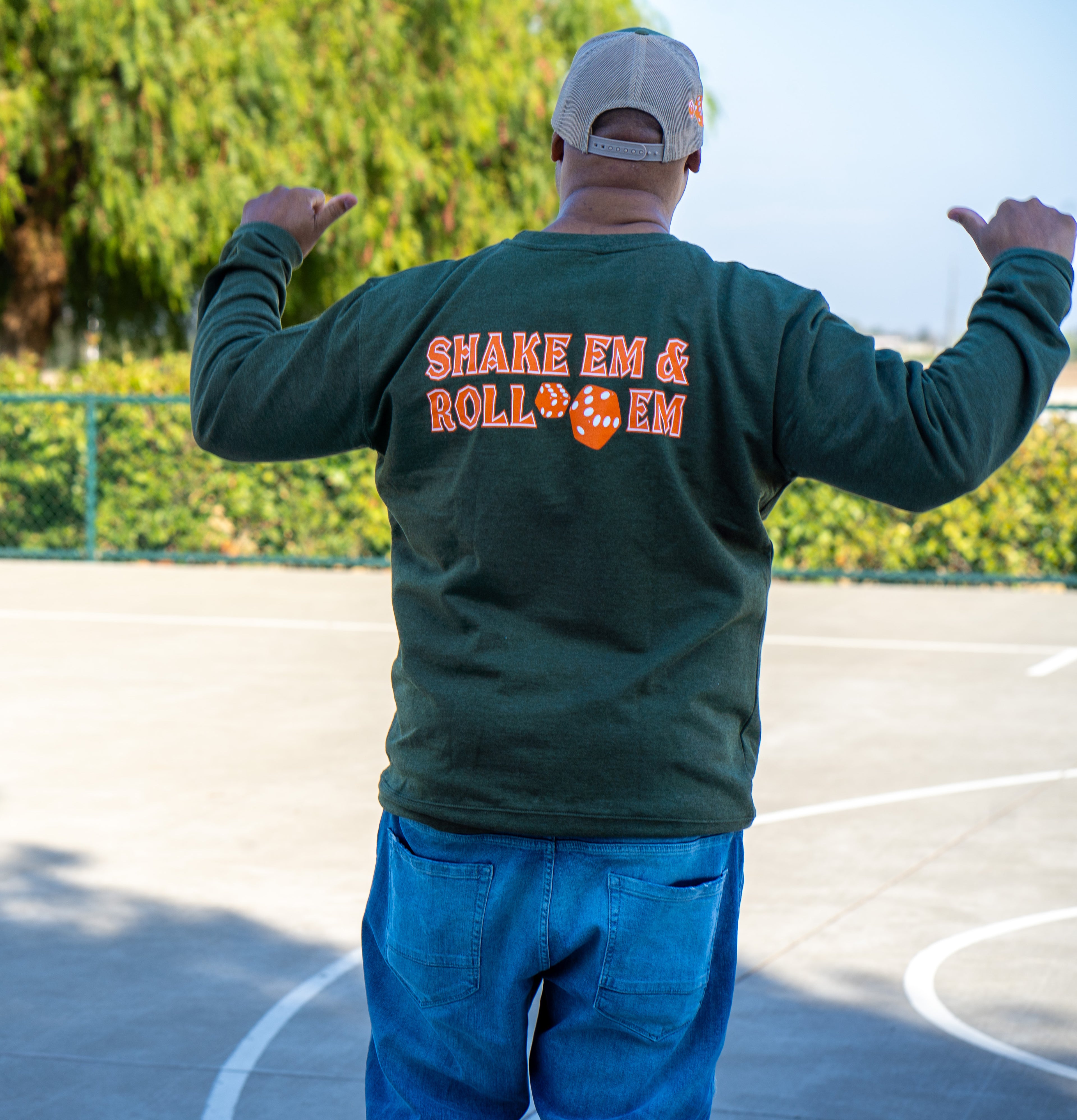 Shake EM & Roll EM Crew Neck