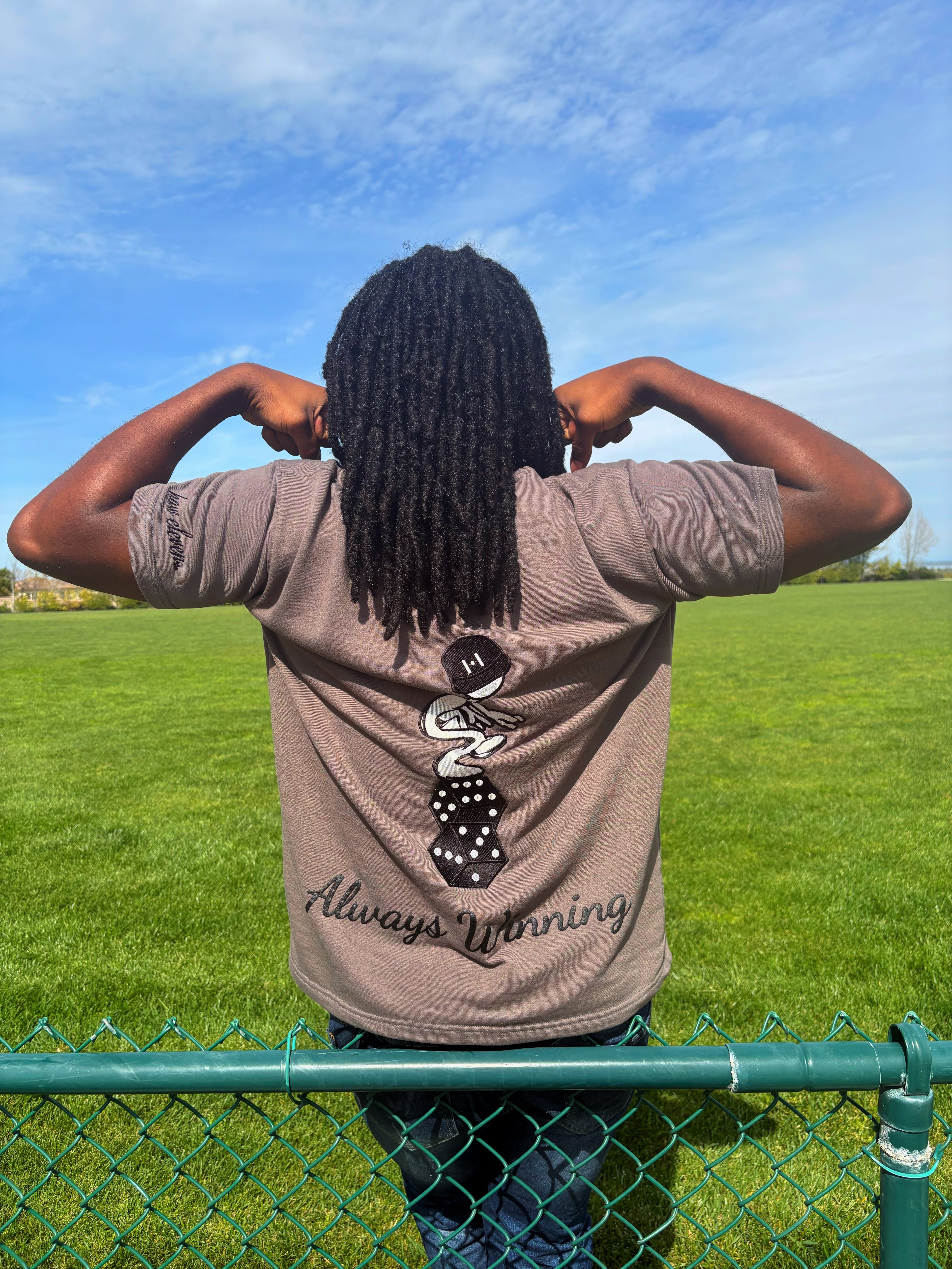 Always Winning Terry Fabric T-Shirt (Thick)