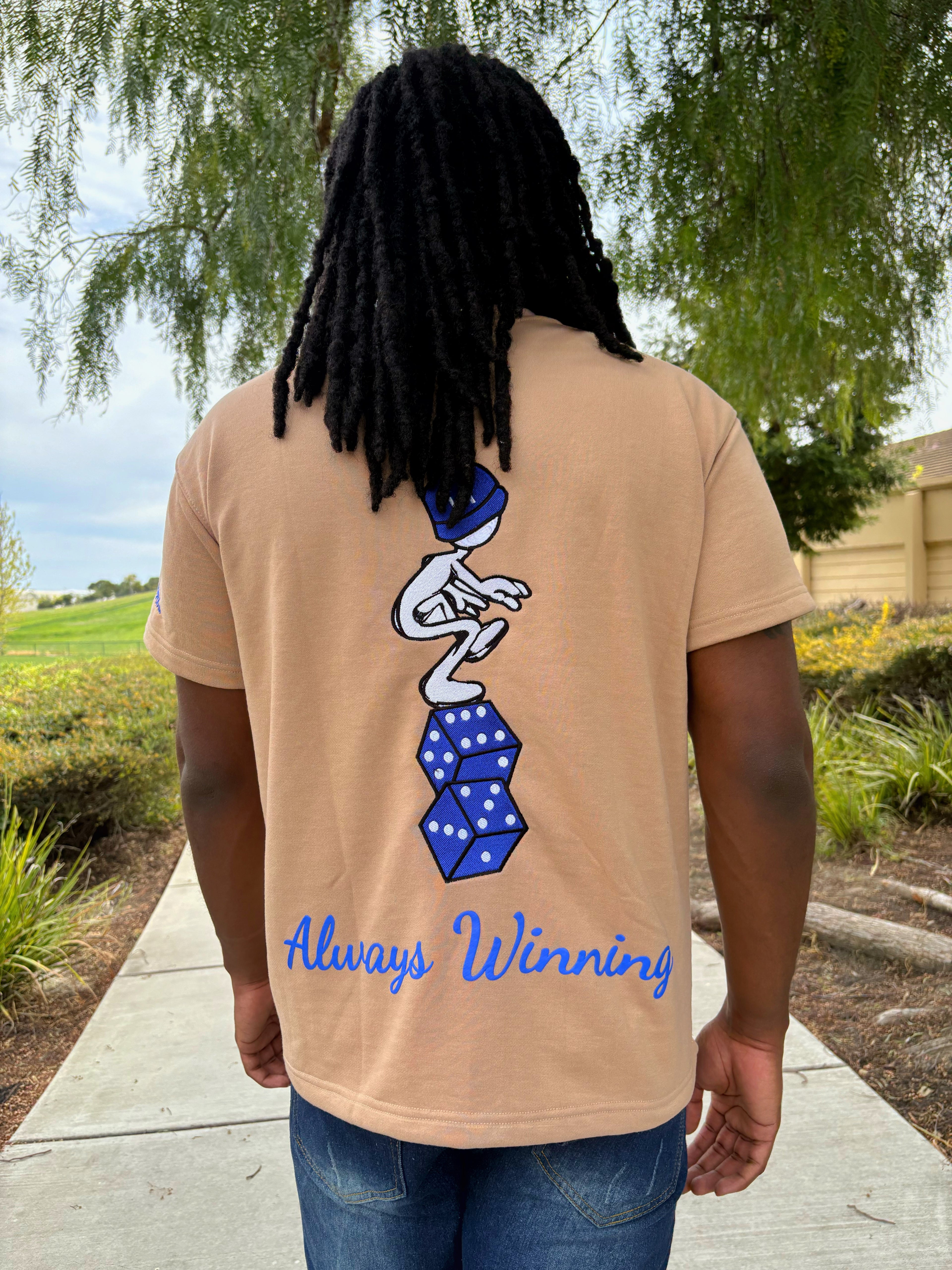 Always Winning Terry Fabric T-Shirt (Thick)