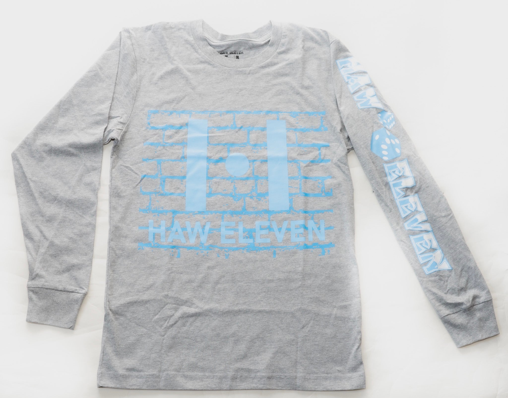 Crew Neck Long Sleeve Logo T-Shirt