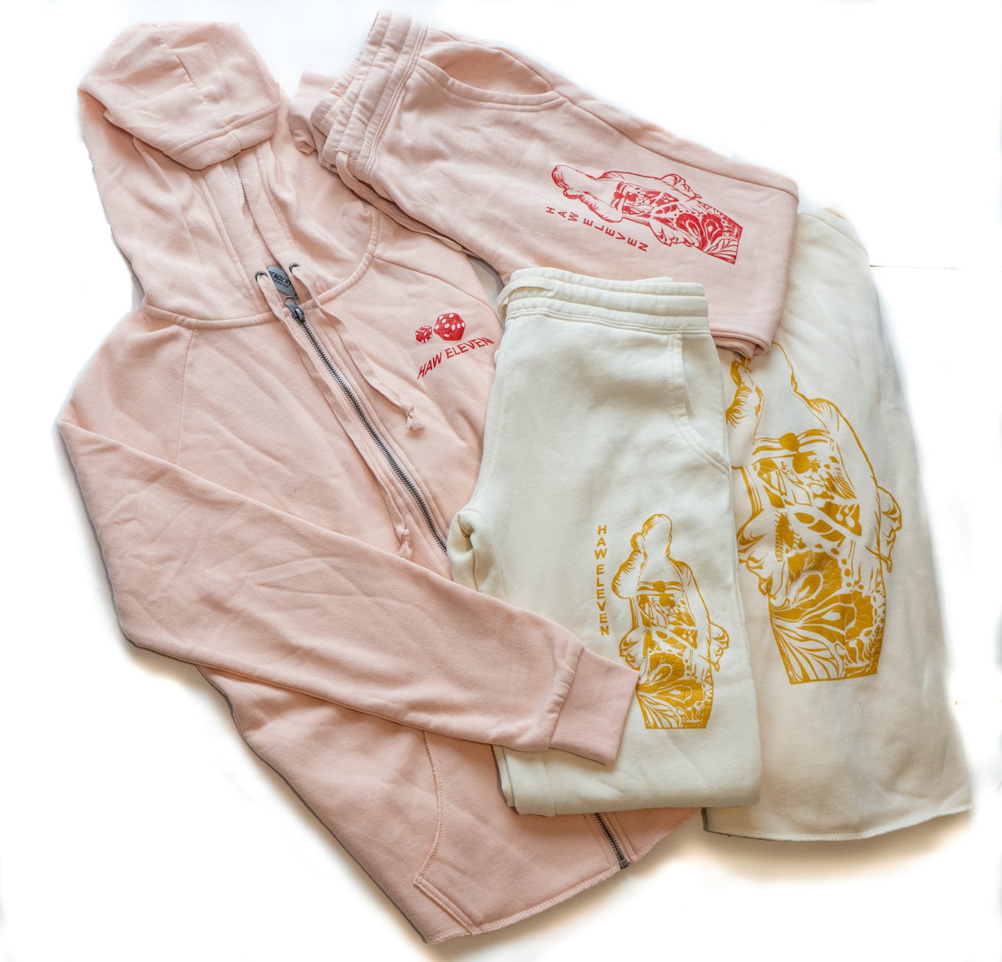 Women’s Zip Sweat Suit Sets