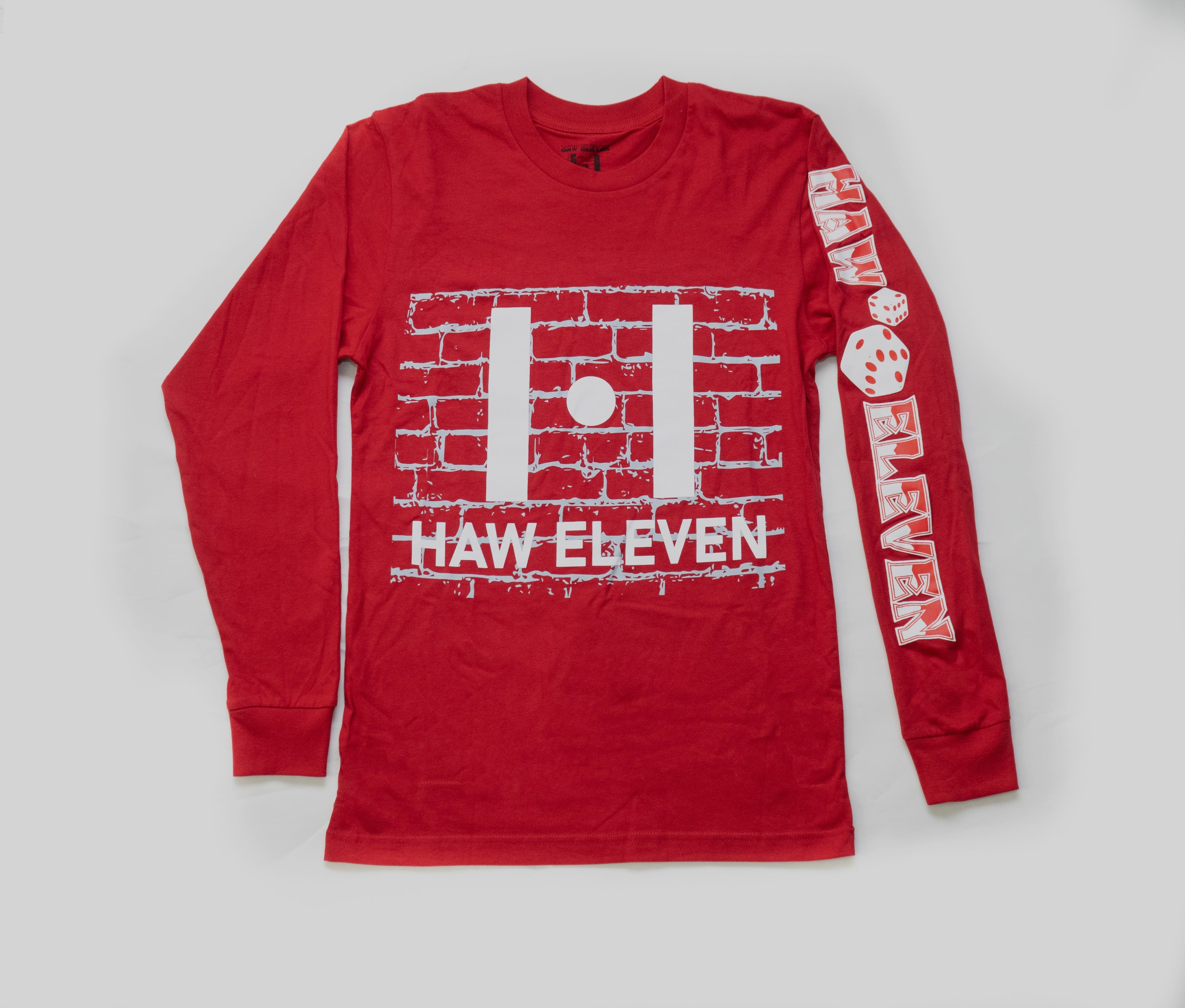Crew Neck Long Sleeve Logo T-Shirt